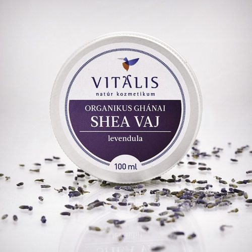 Shea vaj finomítatlan - Bio - Levendula 